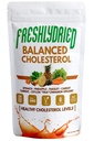 Świeże Suszone Balanced Cholesterol Proszek - Wspiera Zdrowe Cholesterol Poziomy - w / Tumeryk, Ceylon Prawdziwy Cynamon, Szpinak, Pietruszka, Ananas - Wegan- Przyjazne 17 Słupki - 6 Ounces