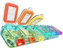 BEXEEN Cotygodniowy lek Pill Organizator wodoodporny 7 Dzień duży pill Pudełko Codzienny pill Case Cute Witamina Organizer Przenośny pojemnik na tabletki Podróże Holder XL Suplement leków Dispenser jeden dzień