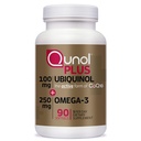 Qunol Plus Ubichinol CoQ10 100mg z Omega 3 oleju rybnego 250mg, suplement przeciwutleniający o dużej mocy, 90