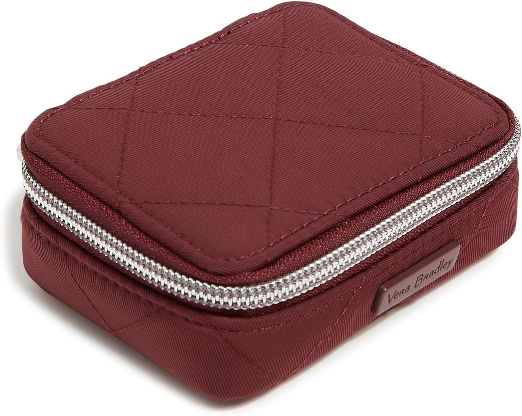 Performance Twill Travel Pill Organizator, Raisin