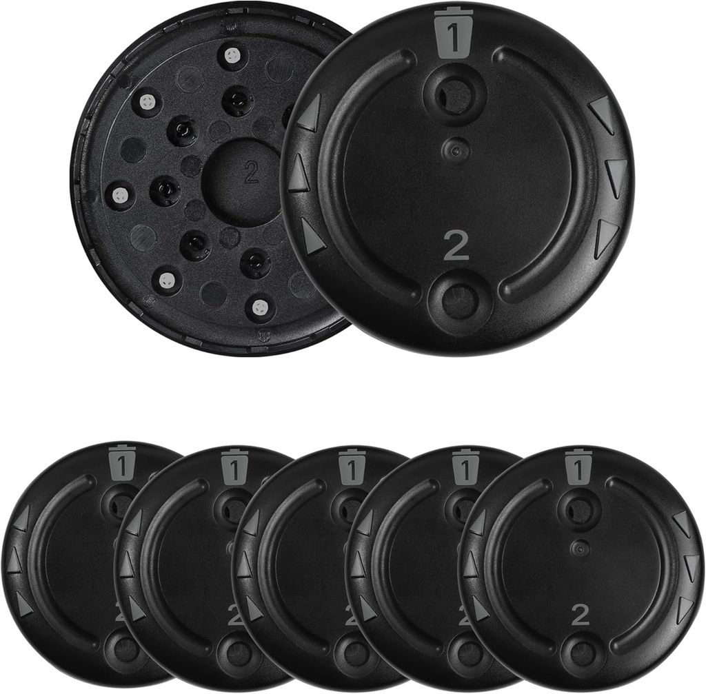 5 opakowań (40 szt.) Unitron Wax Guards Cerushield Disk v2.0 098- 0445 dla fonak, akcesoria do pomocy słuchowej Wax Filters, Phonak Assistance Filters Wax Guard