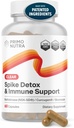 Suplement Spike Detox z Nattokinase Branded (NSK- SD), Bromelain, Branded Curcumin 500mg (Curcugen) i Molecular Hydrogen - Potent Foreign Protein Cleanse