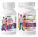 BariatricPal 30- Day Bariatric Witamina Bundle Multivitamina One 1 dziennie! Do żucia 45 mg żelaza - mieszanka jagód i łatwe połknięcie cytrynianu wapnia (600mg) i D3 tabletki powlekane