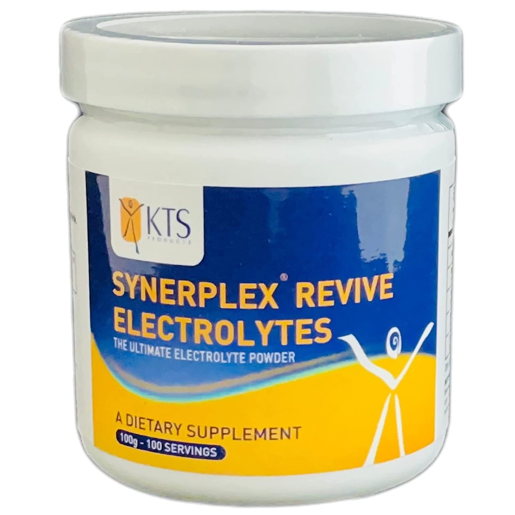 Synerplex ® Revive Electrolyte Proszek jest najlepszy i najbardziej kompletny wzór elektrolitów dostępnych. Pomaga nawodnić, odtruć i zmniejszyć skurcze