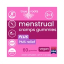 Menstrualny okres skurczu Gumies True Roots Budapest 124; PMS Supplement Supplement for Women Netherlands 124; Zdrowy przepływ powietrza 124; Flo PMS Menstrual Cycle Relief, skurcze i wzdęcia 124; Wegan & Natural Flavors