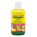 Natury Plus Źródło Żywotny ciecz, Owoce tropikalne - 30 fl oz - Multivitamin & Suplement mineralny - Wsparcie żywieniowe w czasie ciąży - Gluten Free, Wegetarianin - 30 Służenie
