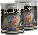 Drasanvi 2 Pack Collmar Zhydrolizowany Kolagen Morski z Magnezu w proszku 300g Vanilla Flavor - Hiszpański suplementy dla zdrowej chrząstki skóry i kości - Pomaga zminimalizować zmęczenie i zmęczenie