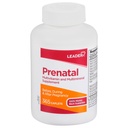 LEADER Prenatal Multivitamin z 800mcg Kwas foliowy i zasadnicze składniki odżywcze dla zdrowej ciąży i rozwoju płodu, DHA, Witamina o dużej mocy do oczekiwania mamy, Codzienne wsparcie, 365 Kaplety