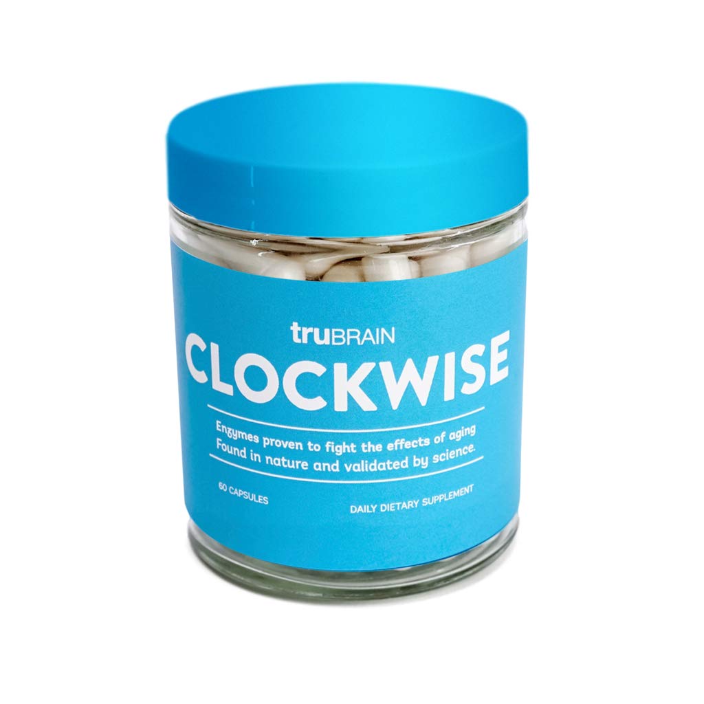 TruBrain Clockwise 124; Nikotynamid 124; NAD Booster 124; Zwiększa energię & Promotes Anti Aging 124; Immunitet komórkowy
