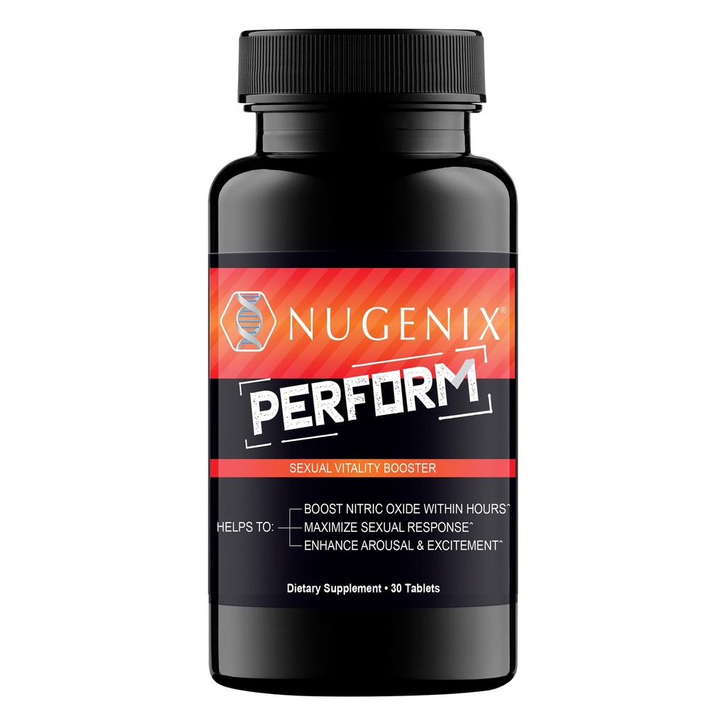 Nugenix Perform, tlenek azotu i witalność Booster dla mężczyzn - 30ct