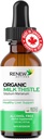 Renew Actives Milk Thistle Liquid Extract 110MG per 2ML - Liver Support Drops for Optimal Health - No Alcohol, Non-GMO, Vegan - Supports Liver Function & Digestive Health - Made in Canada - 4 fl oz