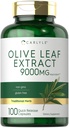 Carlyle Olive Leaf Extract Kapsułki 124; 9000mg 124; 100 Hrabia 124; Non-GMO, Gluten Free Supplement 124; Wysoka moc