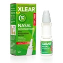 Xlear 12- godzinny Decongestant Nasal Spray, Natural Saline Nasal Spray z Xylitol i Oxymetazoline, Instant Sinus Pressure and Congestion Relief for Kids and Dorothy 0.5 fl oz (Pack of 1)