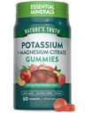 Nature 's Truth Potasu Magnezu Cytrate Gummies Birmingham 124; 60 Hrabia 124; Wegan, Non-GMO & Gluten