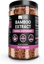 Ekstrakt Bamboo Pure Original Ingredients (730 kapsułki) bez magnezu lub wypełniaczy ryżu, Zawsze Czysty, Laboratorium zweryfikowane