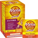 Metamucil Fiber Singles gładka tekstura pomarańcza - 30 opakowań, 12.9 unce (Opakowanie po 1)