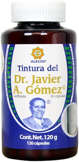 Alecos Freeze- Suszony nalewka Kapsułki przez dr Javier A. Gómez Jar z 120 g