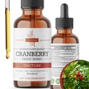 Żurawinowe nalewka - Organiczny ekstrakt żurawinowy ciecz, Alkohol - Free Herbal Supplement - Made in USA