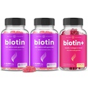NutraChamps Complete Biotin Bundle for Hair, Skin & Nails. 2 opakowania Biotin & Biotin +
