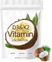 2-in-1 Witamina D3 K2 Suplement Softgel, 10000 IU VIT D3 + 200 MCG Witamina K2 (180 szt.)