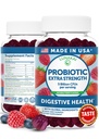 Lunakai USA Made Probiotic Gummies - 5 Milionów CFU, Wegan, Non-GMO, Gluten- Free Gluten- Digestive & Immune Support for Women & Men - 60 Gummies do żucia