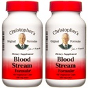 Oryginalna formuła Christophera w postaci strumienia krwi Formuła - Suplementy krążeniowe krwi - Wspiera elastyczność Vein, Czysty i Czysty strumień krwi - Opakowanie 2