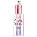 Olay Super Eye Serum - Witamina C, Kofeina, Niacynamid, Amino Peptide, Aloe Vera - Rozjaśnienia Ciemne Kręgi, Anty- Wrinkle, Anty- Starzenie, Rozjaśnianie, Smooths Fine Lines, Firming, Hydrating, 0.45 Oz