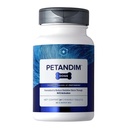 Petandim Dog Vitamin (30 tabletek do rozgryzania i żucia), Przeciwutleniacze Redukcja stresu oksydacyjnego, Suplement wspólny dla psów, skóry i coat suplement, Omega-3 & Kolagen dla psów, Kurczak + Bacon Flavor