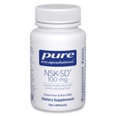Czyste enkapsulacje NSK- SD - 100 mg Nattokinazy - do normalnego krążenia krwi - wspomaga aktywność fibrynolityczną * - Gluten Free & Non-GMO - 120 Kapsułek