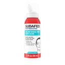Sudafed Non-Medicated Saline Nasal Mist z Aloe, Sinus Saline Nose Spray dla wszystkich wieków szybko Flushs & nawilża przejścia do nosa, Użyj Nasal Mist często jako potrzebne, Drug-Free, 3 fl. oz