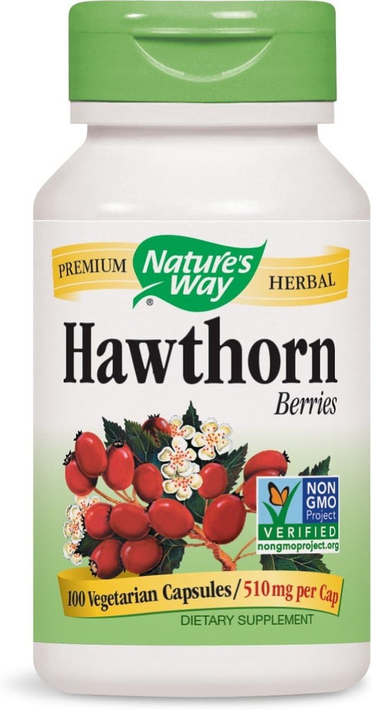 Jagody Hawthorn 100 kapsułek (opakowanie po 2)
