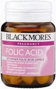 Blackmores Viltains Kwas foliowy dla kobiet, które są gotowe do posiadania dziecka 90 tabletek. [Free for You Beauty Gift]