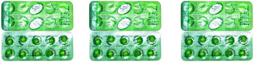Dabur Pudin Hara Pearls - for Usset Stomach, Kwasowość, Wzdłuż, Niestrawność & Przekwitanie, Popiera Degestive and Gut Health and Comfort - dla mężczyzn i kobiet - 200 Count (Pack of 20)