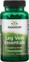 Swanson Leg Vein Essentials - Opóźnione uwolnienie - 60 Kapsułek Veg
