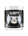 Underground Bio Labs ™ Panda Supps - Sleepy 2.0 Natural Sleep Aid Formula: 5 mg Melatonina, 300 mg GABA, ekstrakt rumiankowy, (Honey Lemon Tea) 30 Służenie