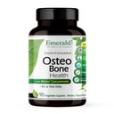 EMRALD LABS Osteo Bone Health - Immune Support & Bone & Joint Supplement z witaminą D3, K2, Wapniem, Magnezem, OptiMSM, Meriva Phytosome & More - 90 Kapsułki roślinne