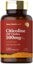 Tahoe Nutritionals Citicoline 500mg < 124; 120 Kapsułki < 124; CDP + suplementy choliny < 124; Stopień terapeutyczny < 124; Gluten < 12- GMO