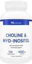 ML Naturals Choline & Myo- Inositol 120 Kapsułki roślinne, NSF- Certified & cGMP- Compliant