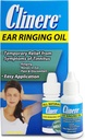 Clinere Ringing Oil Relief, Uszy Drops pomóc zatrzymać Ringing w uszach, szum w uszach, Hałas w uszach, Ból i dyskomfort, Relieves Ringing ucha, Buzzing, Klicking z oleju homeopatycznego, .5 fl