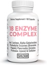 IBS Postbiotics Digestive Enzyme- s w Laktoza Alfa- Galactozydase Pancreatic Amylase Lipase Protape Cellulase Bromelain Papain Agregain 124; Kapsułki Tabletki Agregain- 124; Biegunka Zaparcia Bloating Relief Supplement- s