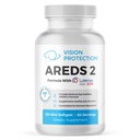 AREDS 2 Witamina oczu i suplement mineralny dla zdrowia oczu, Lutemax 2020 z Natural Eye Institute AREDS 2 Badanie składników Luteina, Witamina C, & Zeaksantyna, 120 Mini Softgels