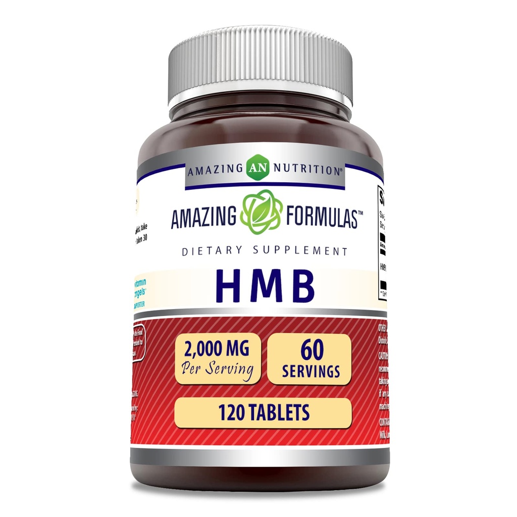 Niesamowite wzory HMB (Beta- Hydroxy Beta- Metylobutyrate) Suplement 124; 2000 Mg Per Serving Bilans 124; 120 Tabletki 124; Nie-GMO Bilans 124; Gluten Free 124; Made in USA
