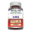Niesamowite wzory HMB (Beta- Hydroxy Beta- Metylobutyrate) Suplement 124; 2000 Mg Per Serving Bilans 124; 120 Tabletki 124; Nie-GMO Bilans 124; Gluten Free 124; Made in USA