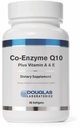 Douglas Laboratories Coenzym Q10 Plus Witamina A & E Bilans 124; Wspomaga produkcję energii i właściwe funkcjonowanie komórek 124; 30 Softgels