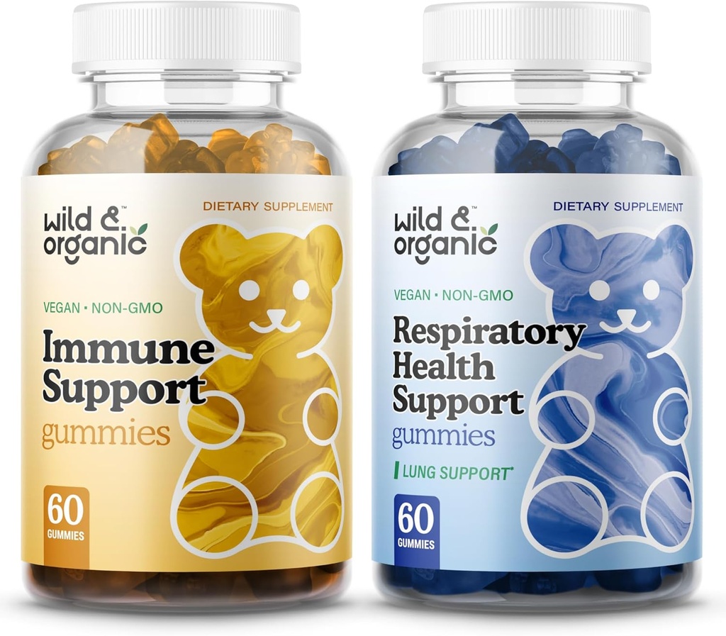 Dzikie i organiczne Gummies immunologiczne i Lung Detox Gummies