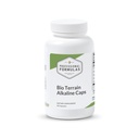 Profesjonalne zestawy Bio Terrain Alkaline Caps - Wspiera równowagę pH, uzupełnienie elektrolitów i alkaliczność komórkowa - z wapniem, magnezu, potasu i kwasu cytrynowego - 90 Kapsułki
