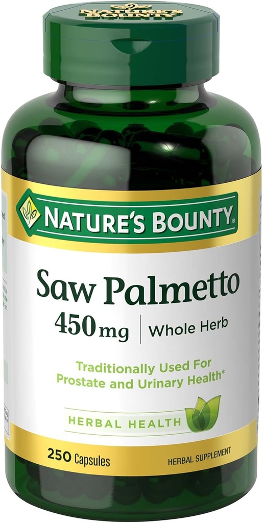 Bounty Saw Palmetto 450 mg kapsułki 250 ea