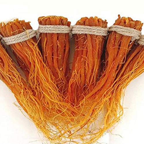 ZYCSLOVMJGHD czerwony koreański Ginseng Roots- całe kawałki korzeniowe - czerwony Panax Ginseng Roots 100g
