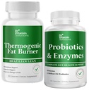 DR VITAMIN SOLUTIONS Termogeniczne spalanie tłuszczu i protetyki pokarmowe enzymy z prebiotykami dla zdrowia i nadmuchiwania kobiet i mężczyzn - Bundle 90 Czapki