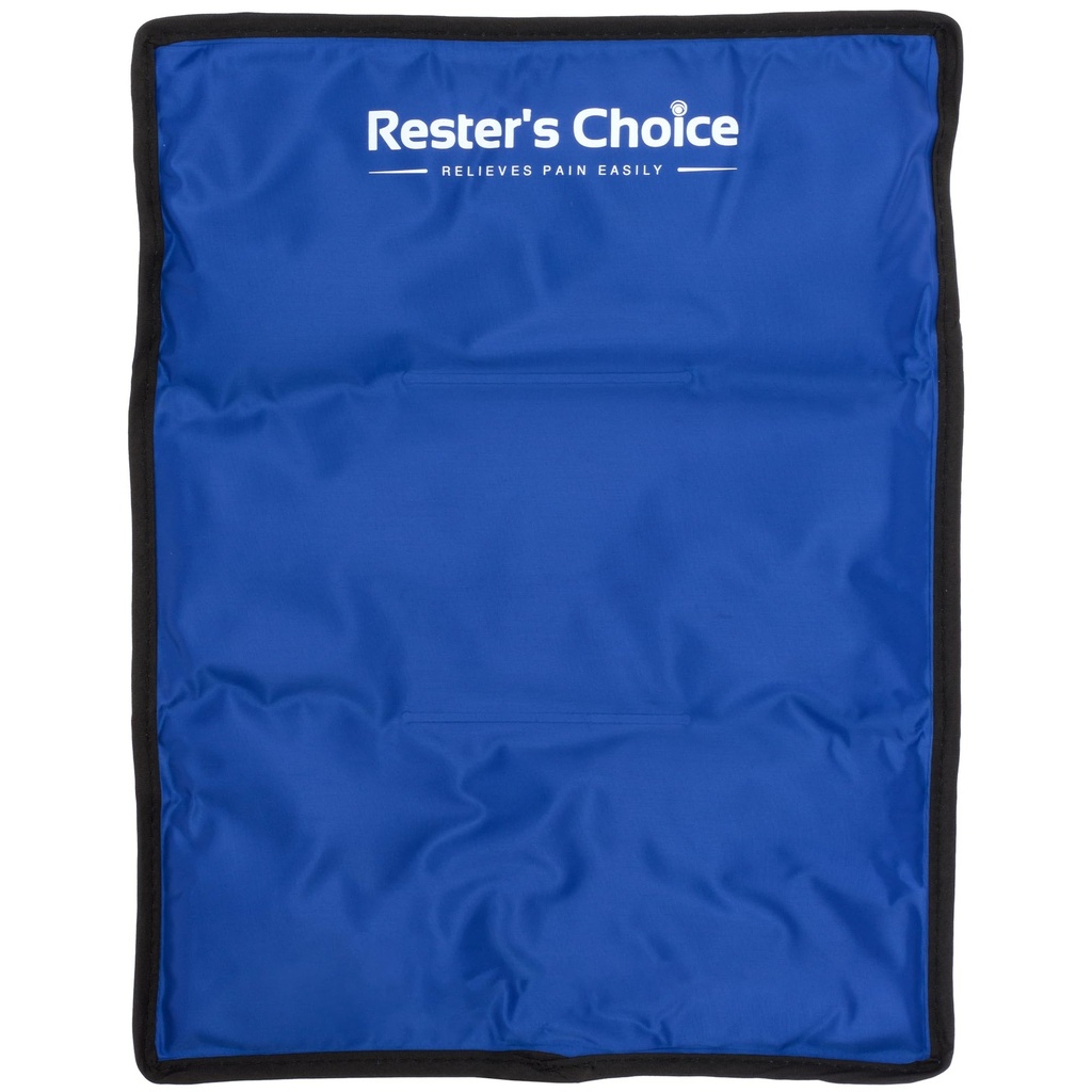 Gel Soft elastyczny pakiet lodu dla urazów wielokrotnego użytku - (Duży: 11 "x14.5") dla Hip, Ramię, Knee, Back - Comfy Cold Pack kompres do opuchlizny, Siniaki, Chirurgia